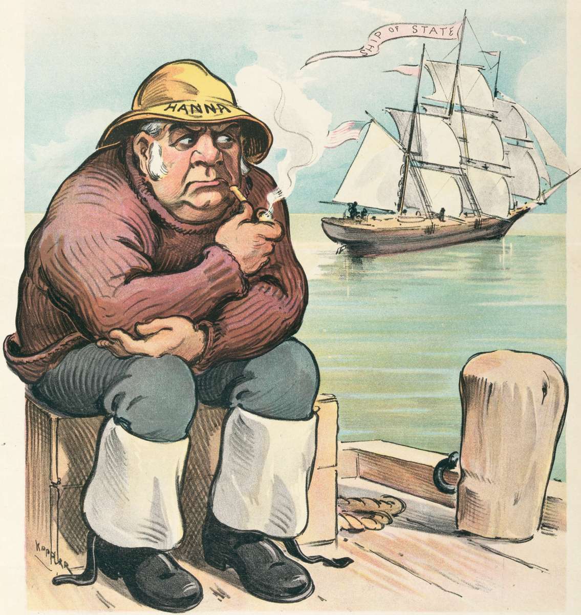 Der Skipper Online-Puzzle