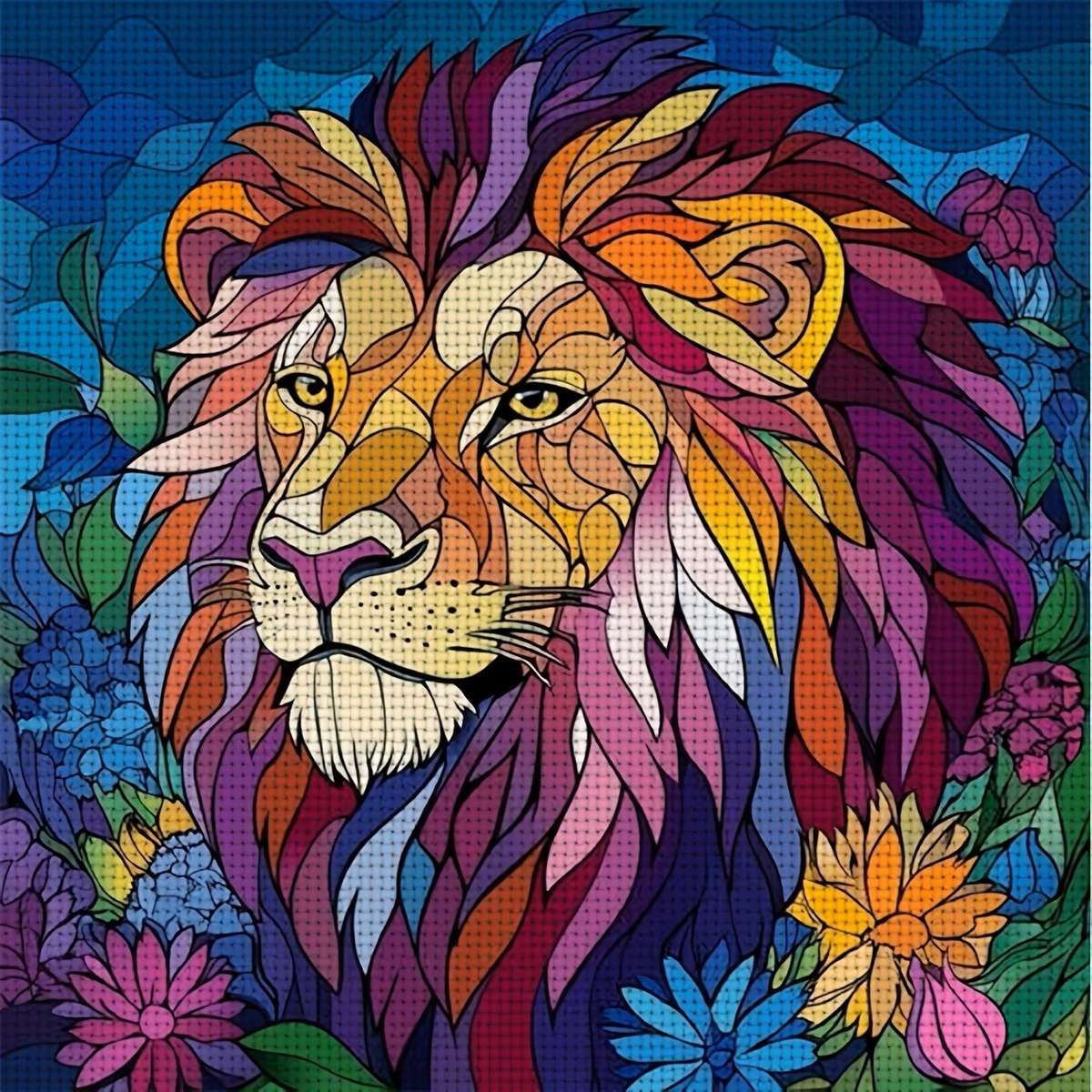 leão - rei dos animais quebra-cabeças online