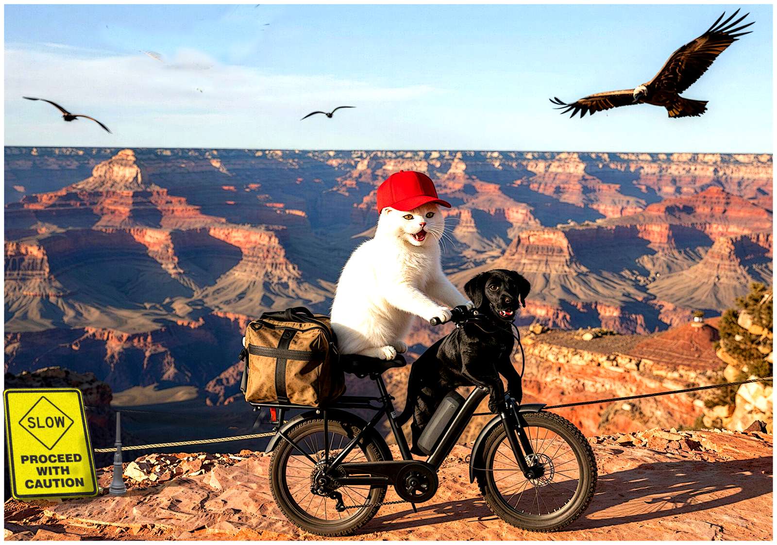 Prendendo la scorciatoia attraverso il Grand Canyon puzzle online