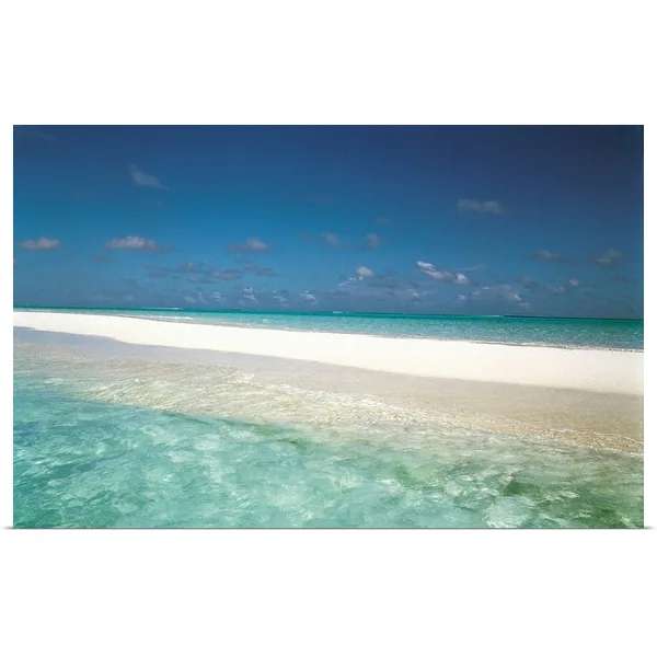 Tropische Landzunge im Ozean Puzzlespiel online