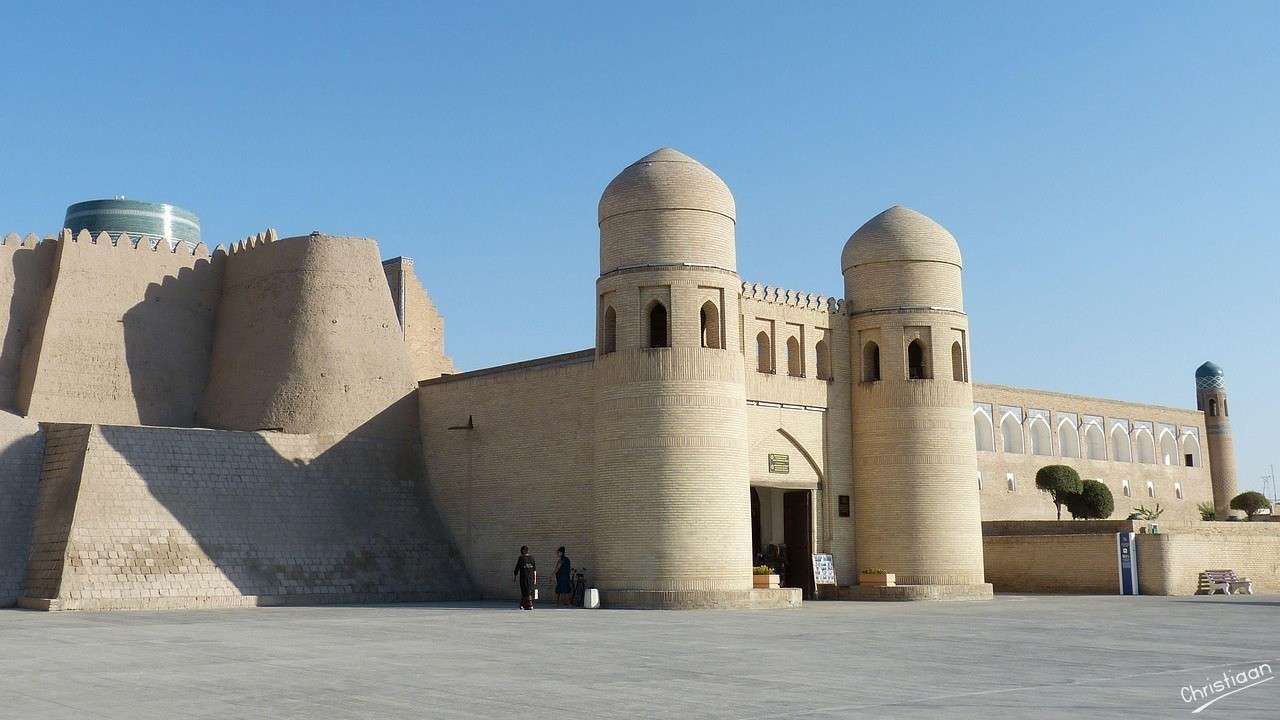 Usbekistan, Chiva, Chiwa. Puzzlespiel online