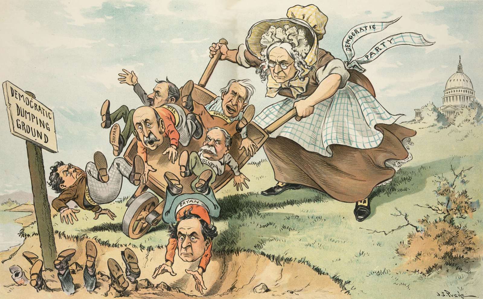 Uwaga dla Demokratów puzzle online