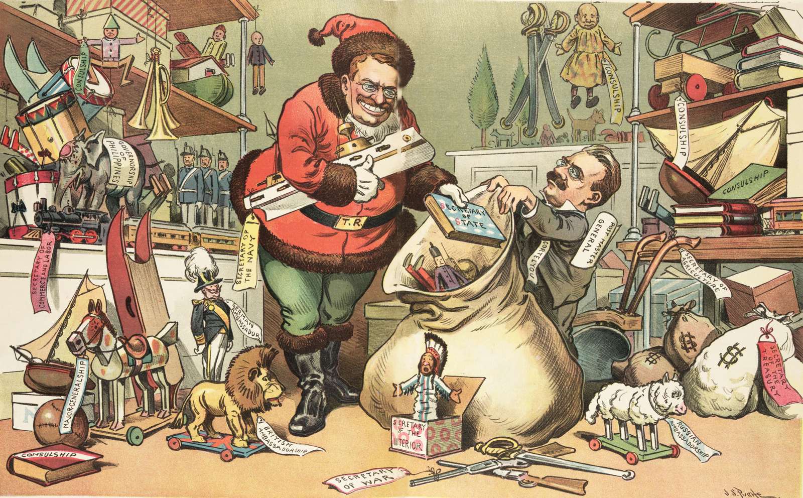 Den utvalda tomten förbereder julen Pussel online