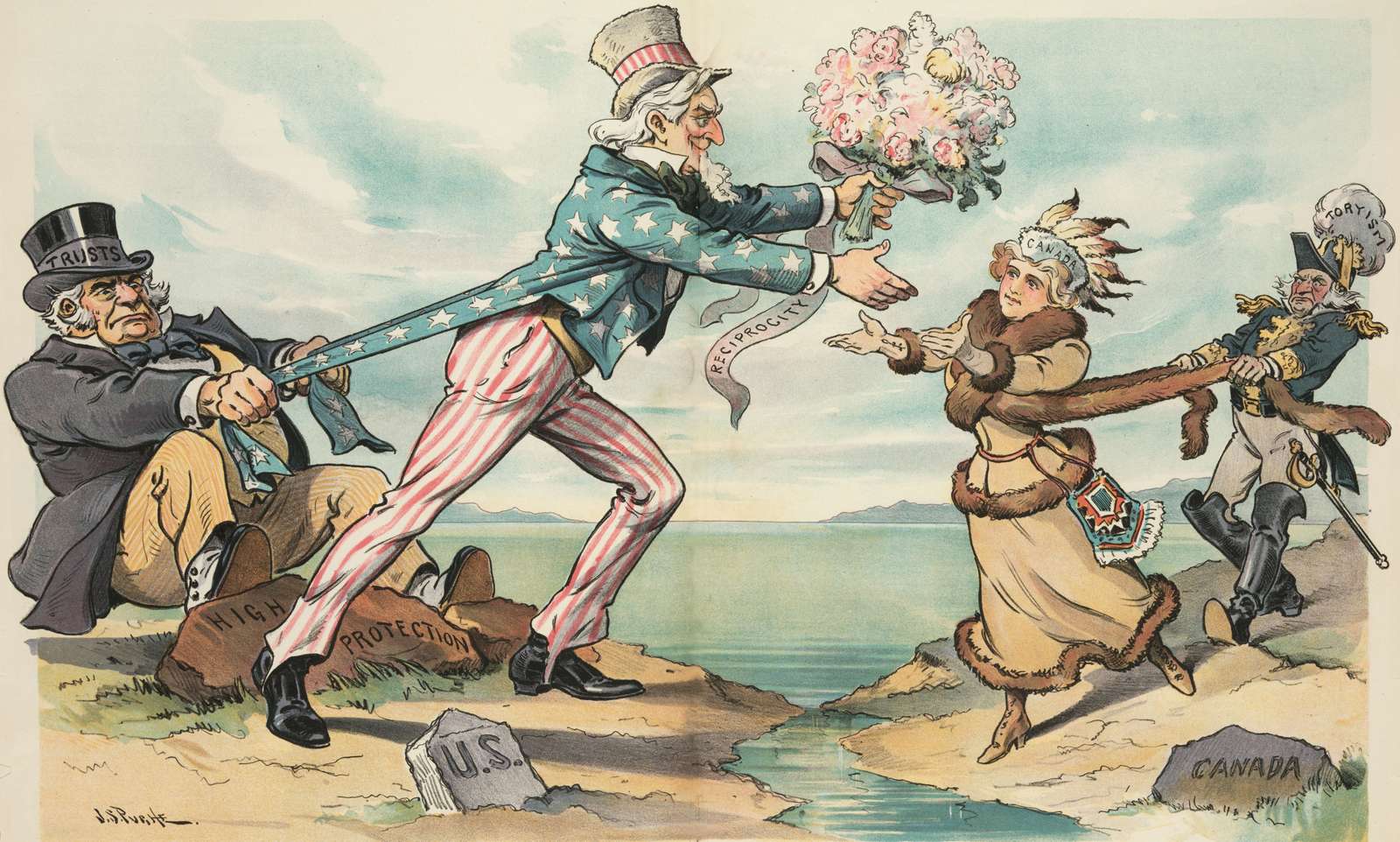 Flirtar under svåra omständigheter Pussel online