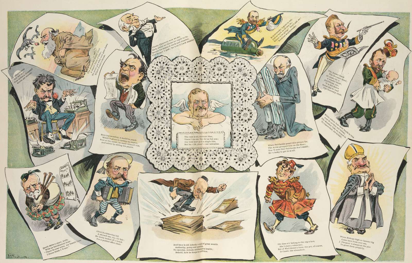 Pucks alla hjärtans dag Pussel online