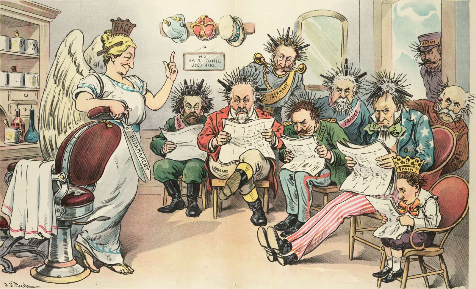 Vem är först, mina herrar? Pussel online