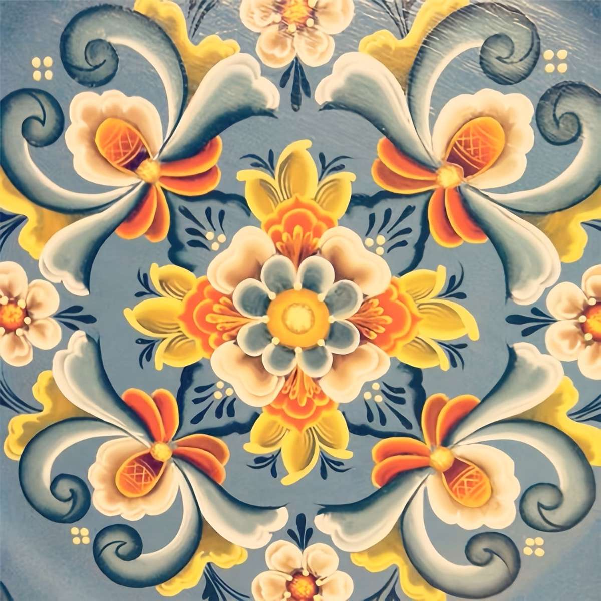 bel motivo a mosaico puzzle online