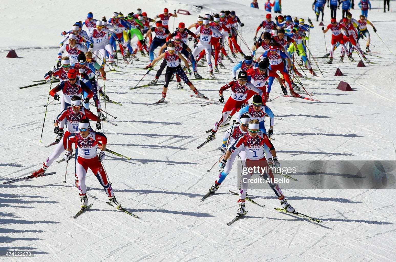 SKI DE FOND JEUX OLYMPIQUES D'HIVER 2014 puzzle en ligne