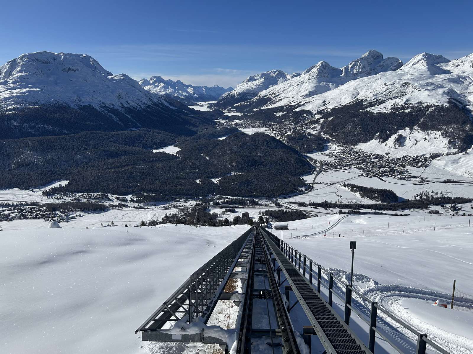 Pontresina Punt Muragl Schweiz Online-Puzzle