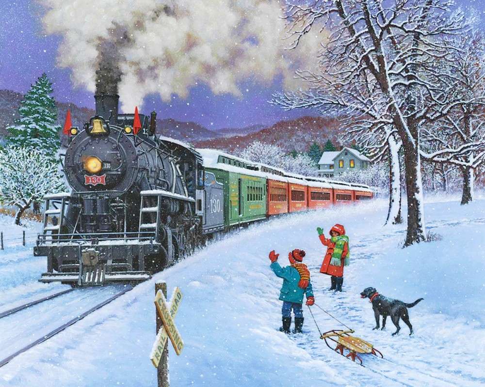 Sneeuwbal Express legpuzzel online