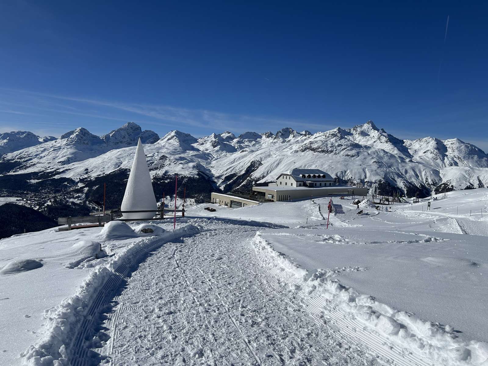 Montagne Sole Neve Grigioni Svizzera puzzle online