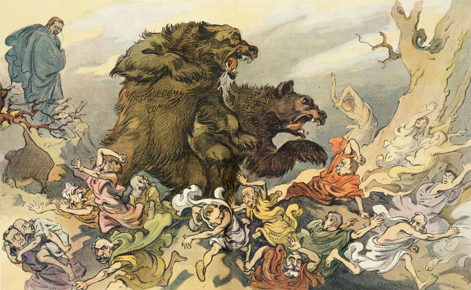 Elisha Roosevelt lance la chasse aux méchants puzzle en ligne