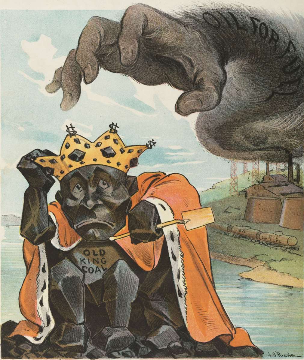 Die gefährdete Krone des alten Kohlekönigs Puzzlespiel online