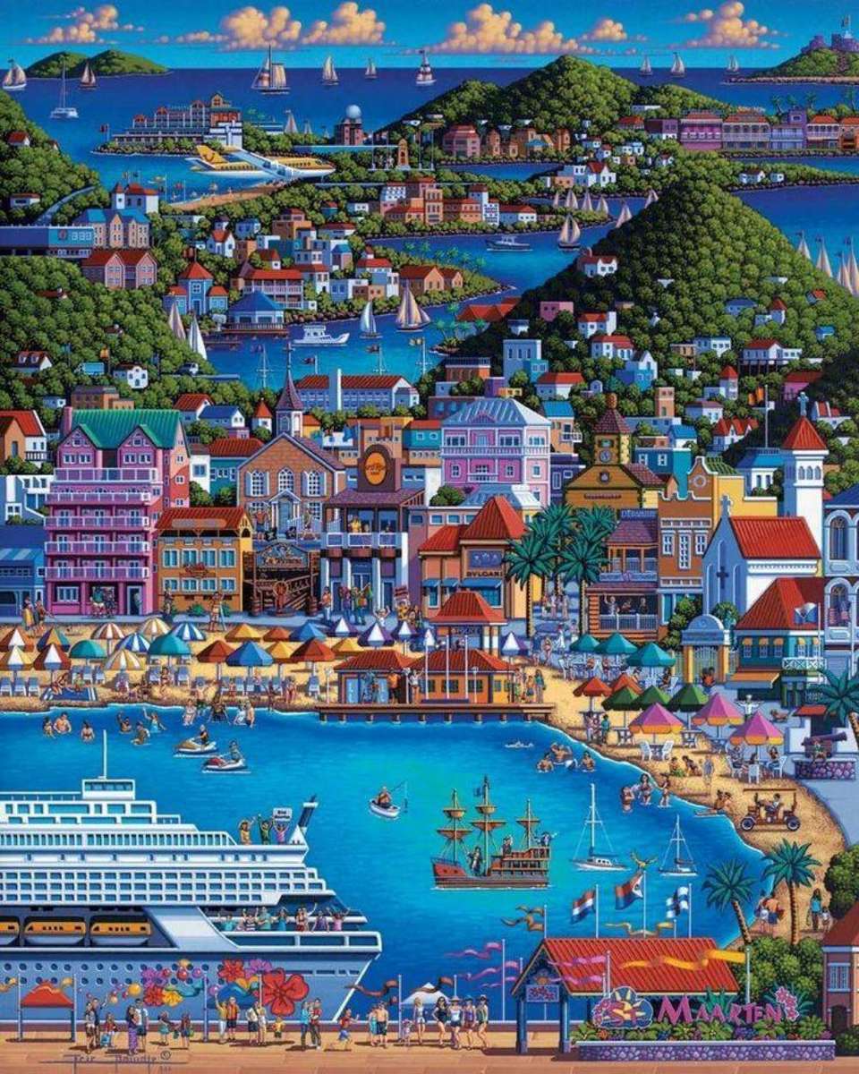 Vakantiereisje puzzle online