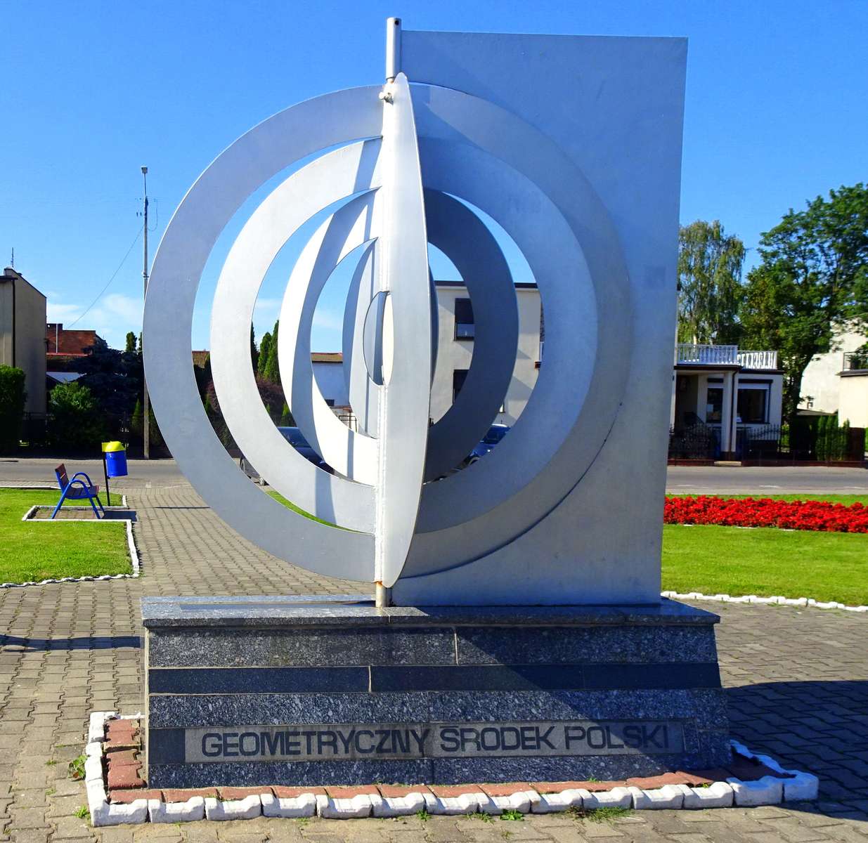 O centro geométrico da Polônia puzzle online