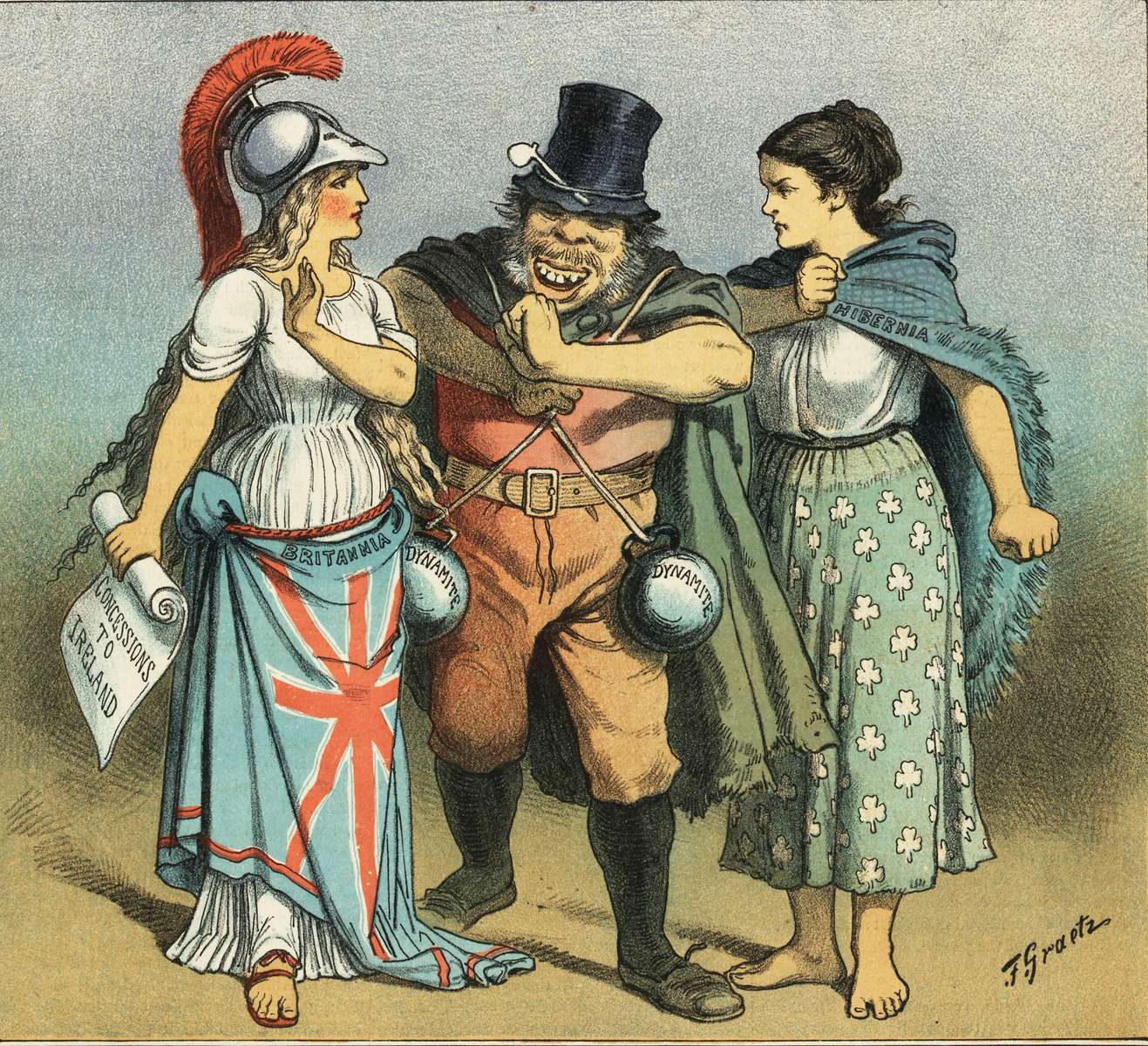 Diabelski geniusz Irlandii puzzle online