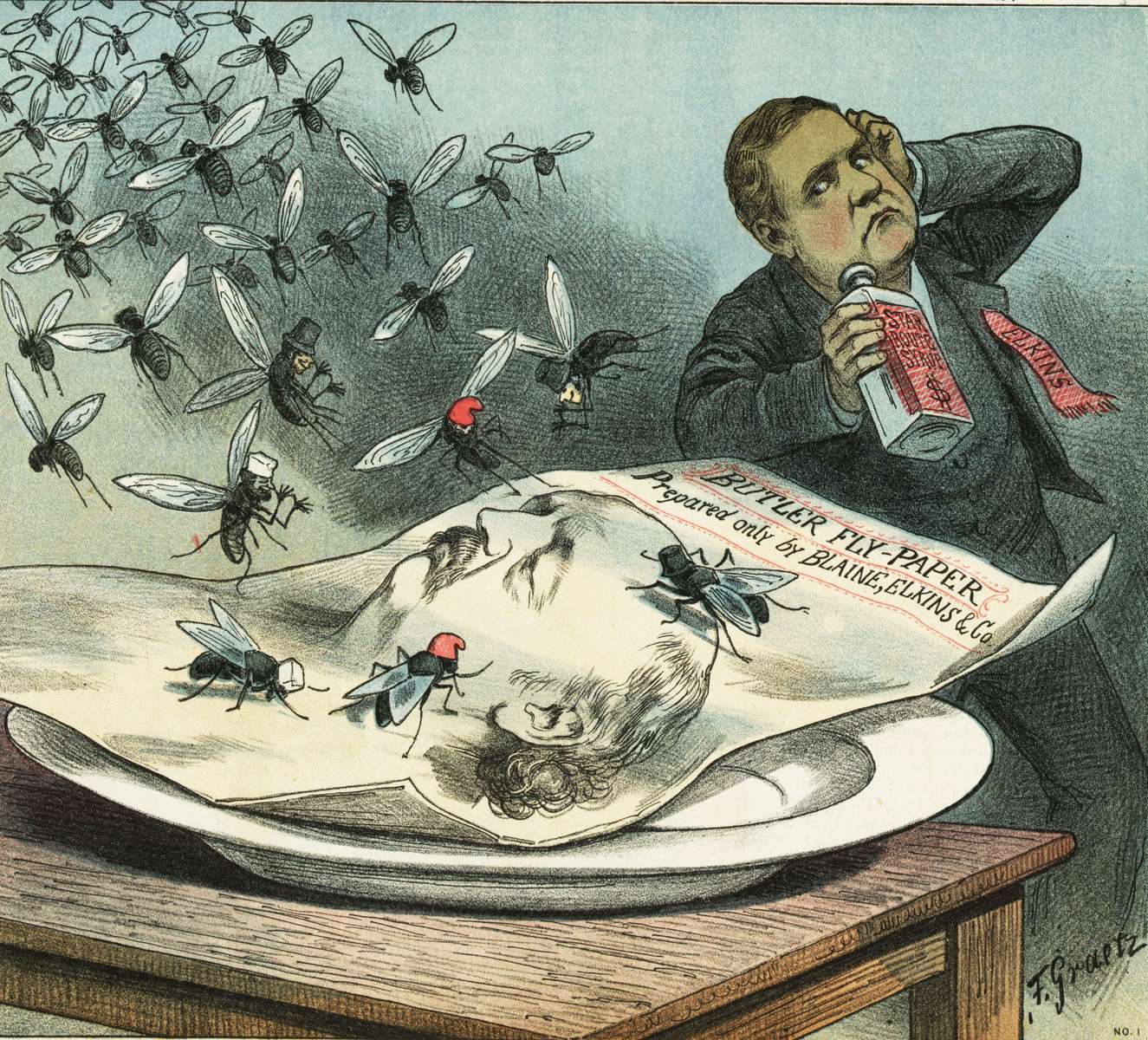 Błąd w muchołówce puzzle online