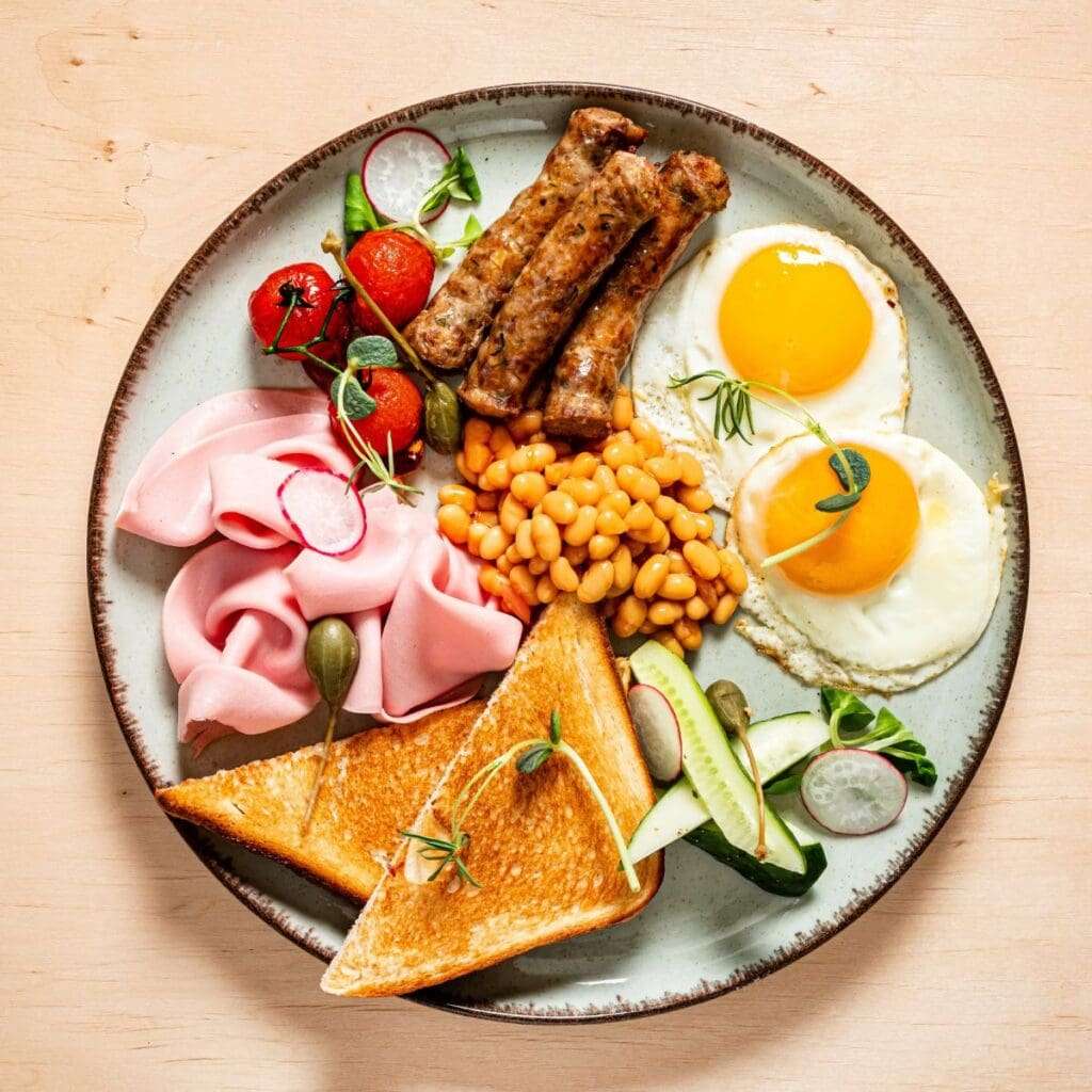 Płytka śniadaniowa puzzle online