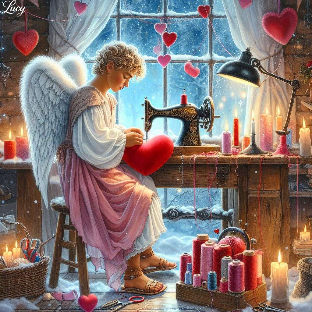 Un artigiano cupido puzzle online