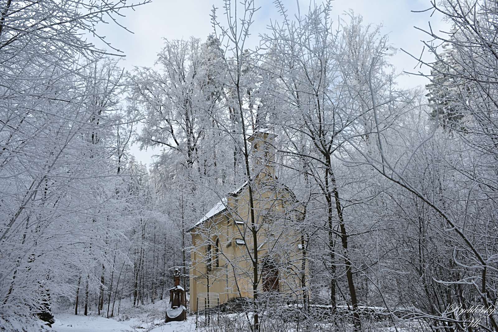 Cappella di S. Antoníček u Javorník. puzzle online