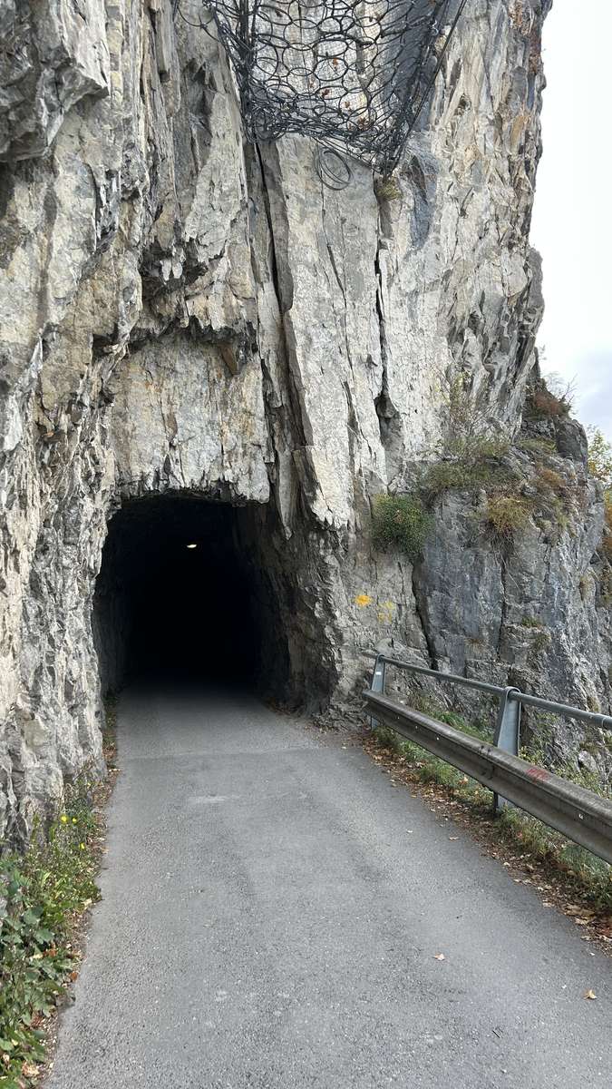 Tunnel am Walensee Online-Puzzle
