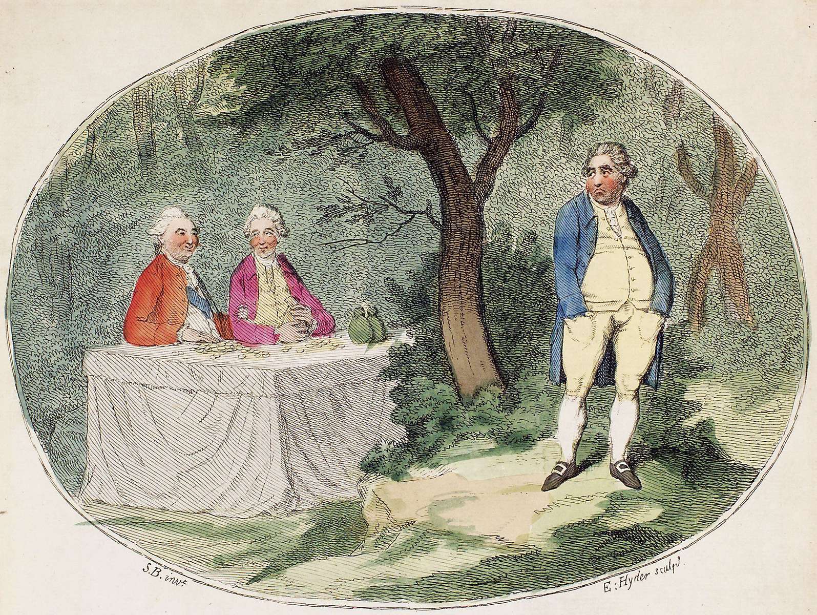 Gillray, J - 1782 - Irigykedve elfordul online puzzle