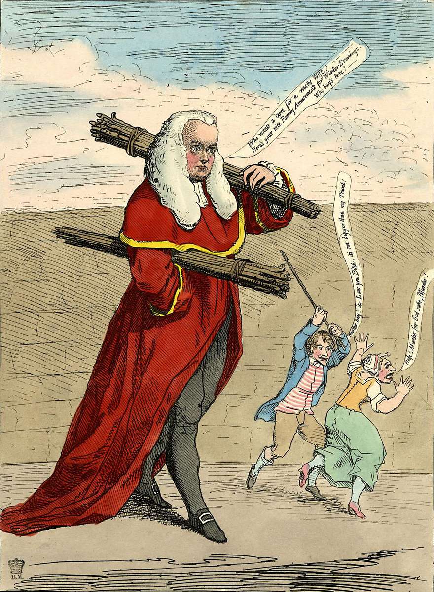 Gillray, J - 1782 - Szabadalmaztatott rudak kirakós online