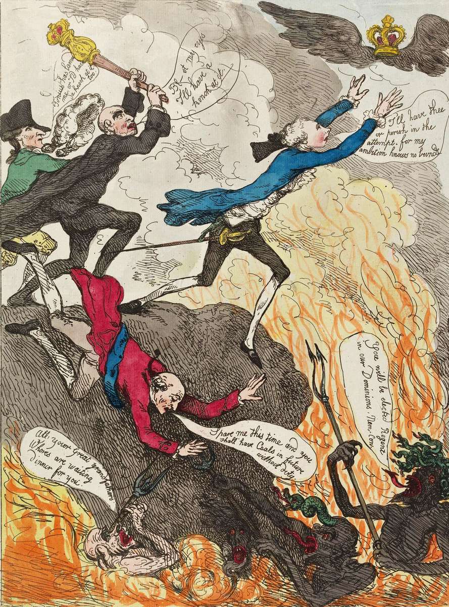 Gillray, J - 1785 - A Pitt-ügy online puzzle