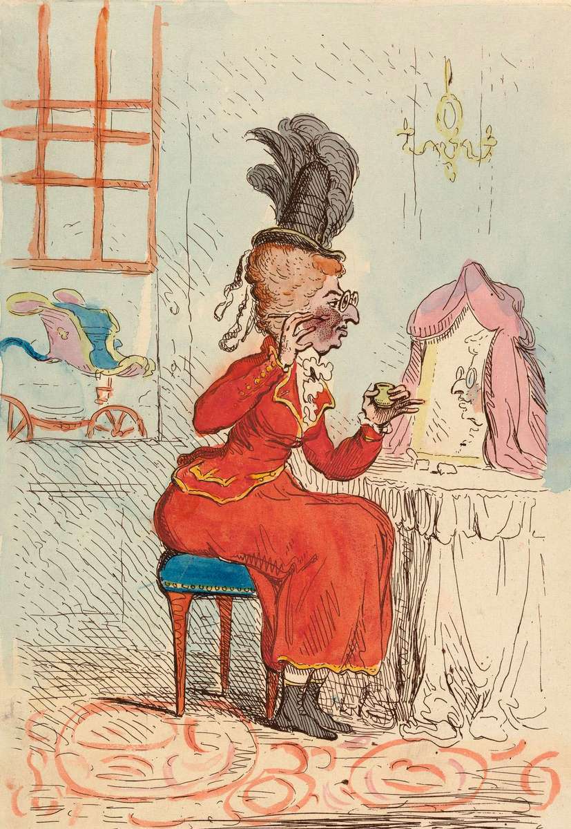 Gillray, J - 1791 - Az utolsó simítások online puzzle