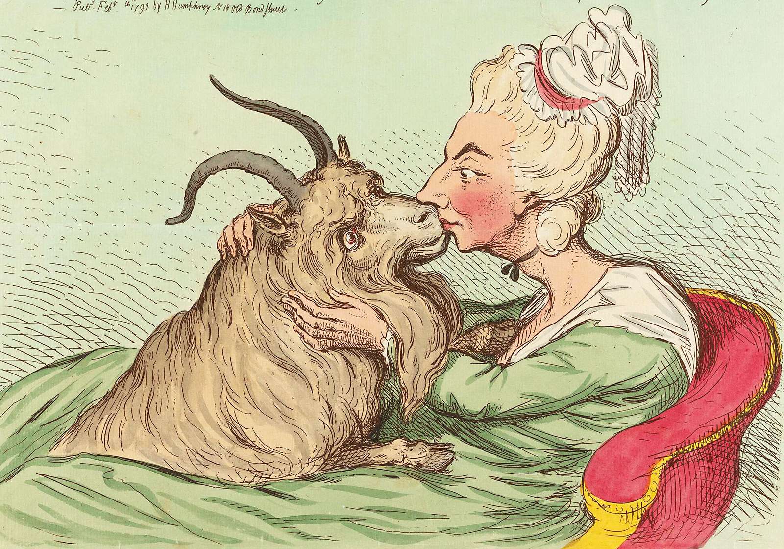 Gillray, J - 1792 - The Power of Beauty online puzzle