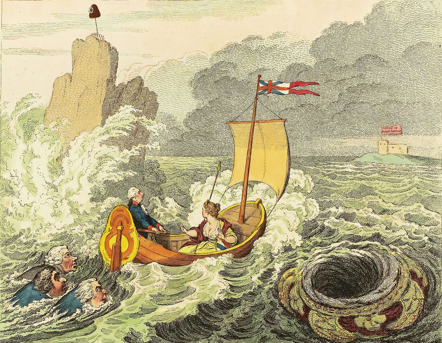 Gillray, J - 1793 - British Arctic jigsaw puzzle online