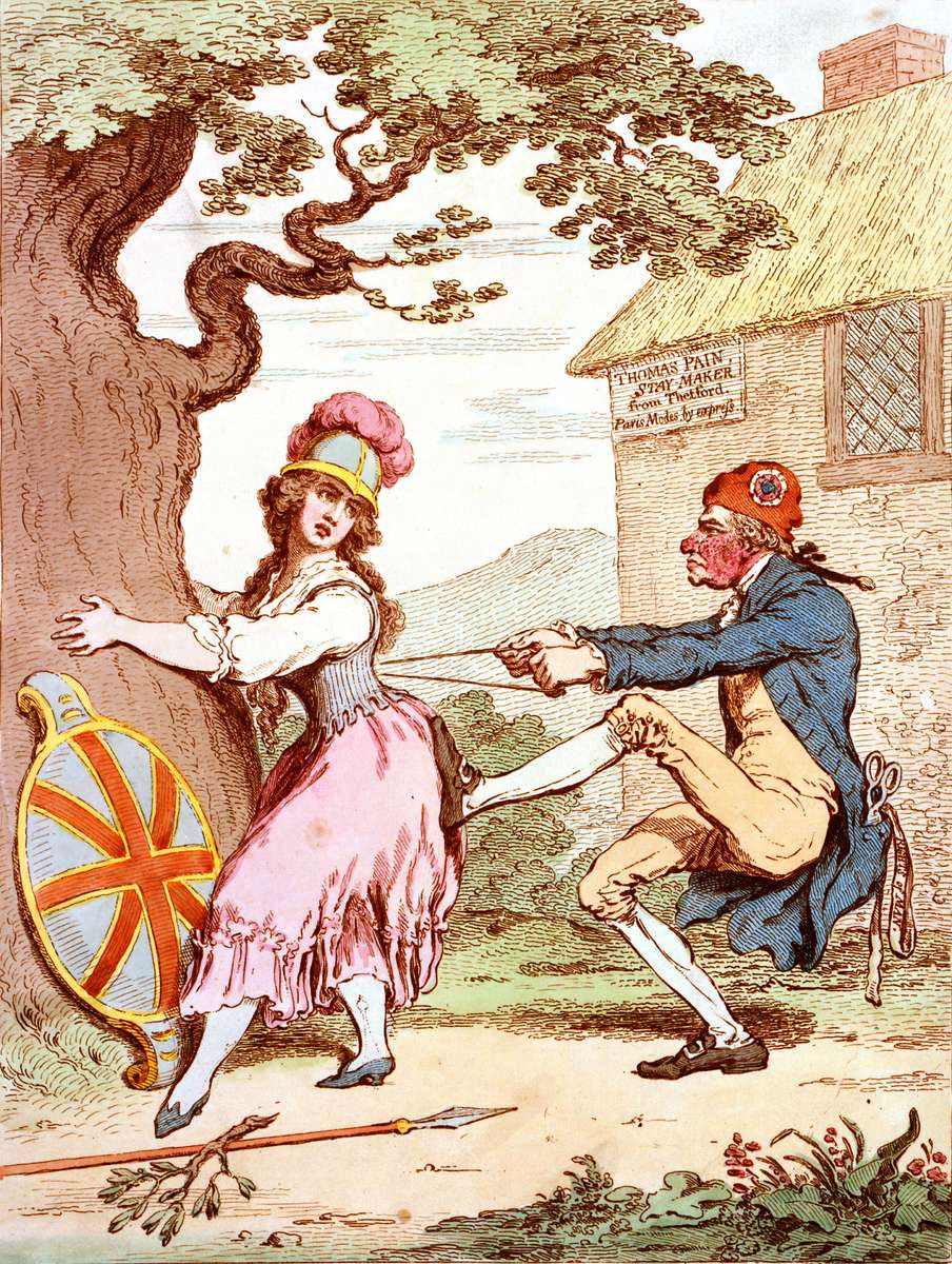 Gillray, J - 1793 - Fashion before convenience online puzzle