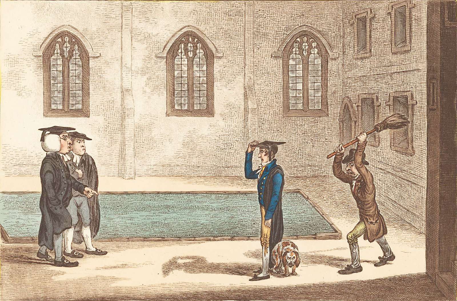 Gillray, J - 1806 - Il corso di studi del Dandy puzzle online