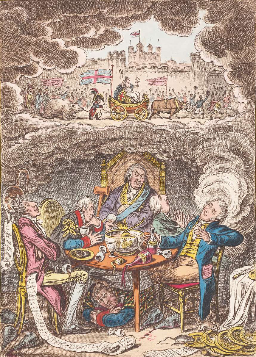 Gillray, J - 1808 - Sogni deliziosi puzzle online