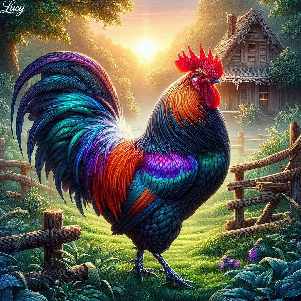 Majestic strong rooster online puzzle