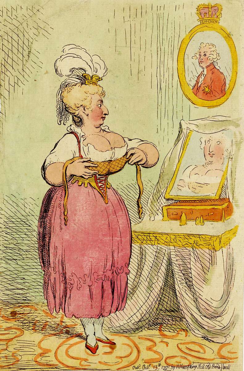 Gillray, J - 1791 - Patented upholstery jigsaw puzzle online