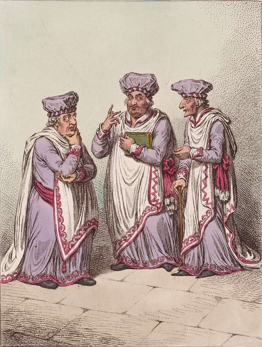 Gillray, J - 1798 - De Raad van Ouderen legpuzzel online