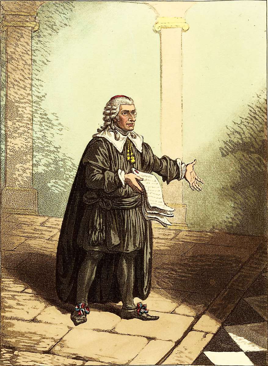 Gillray, J - 1798 - De aanklager legpuzzel online