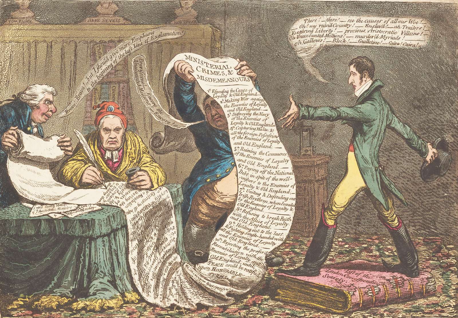Gillray, J - 1806 - Voorbereiding voor aanval legpuzzel online