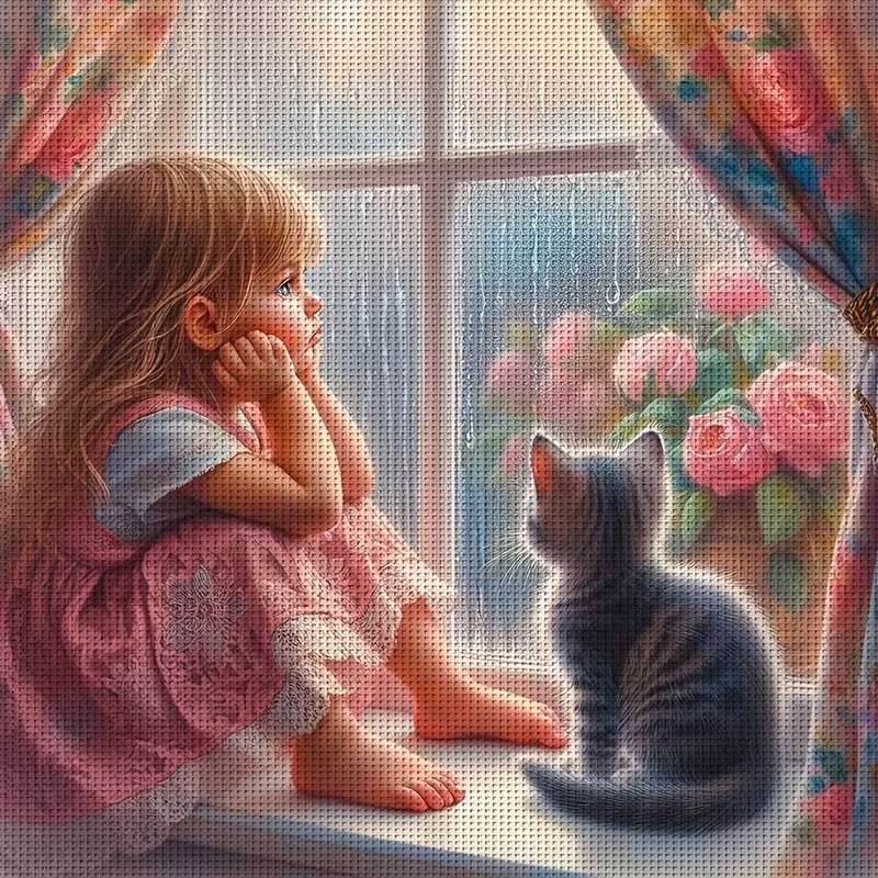 i bambini si annoiano quando piove puzzle online