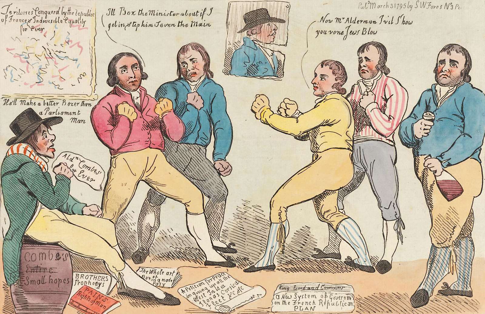 Cruikshank, R - 1795 - Chytání hlasů online puzzle