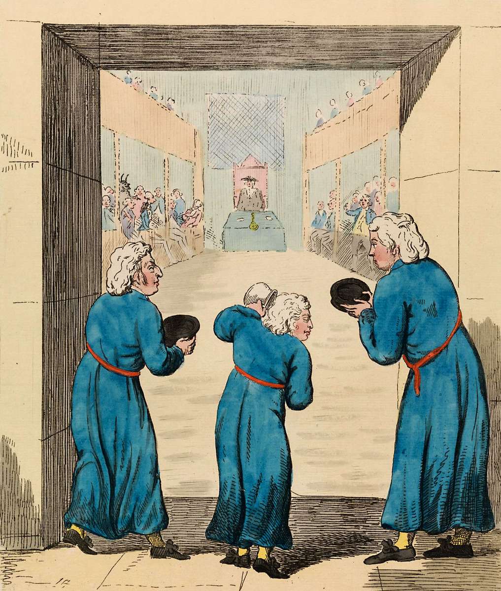 Cruikshank, R - 1795 - Myslete na nás ubohé děti online puzzle