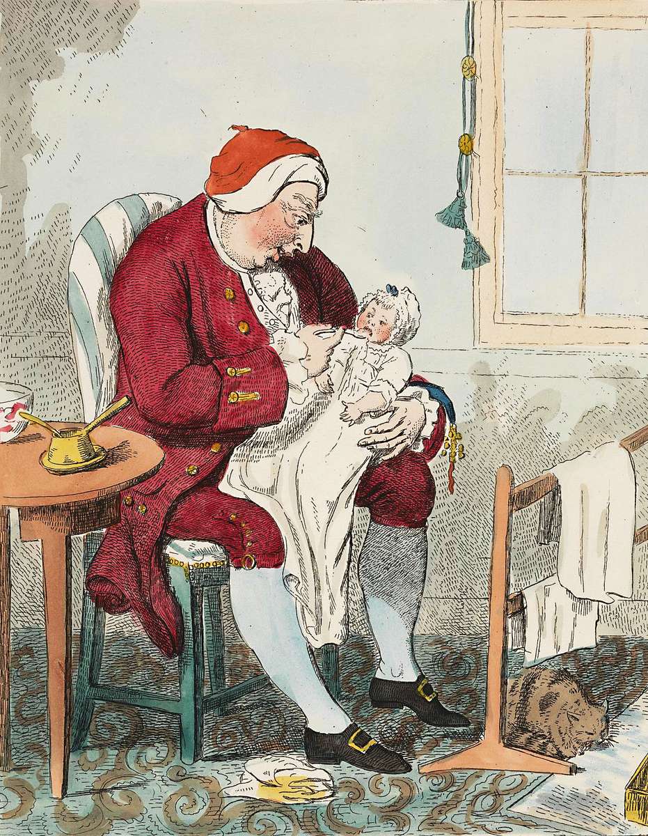 Cruikshank, R - 1796 - Glorieuze grootvader legpuzzel online