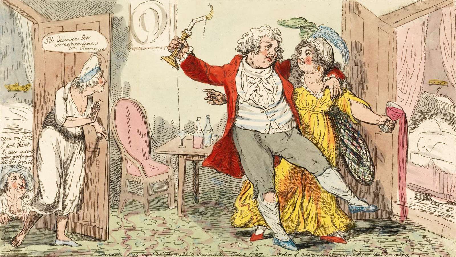 Cruikshank, R - 1797 - Tegen liefdesverdriet legpuzzel online