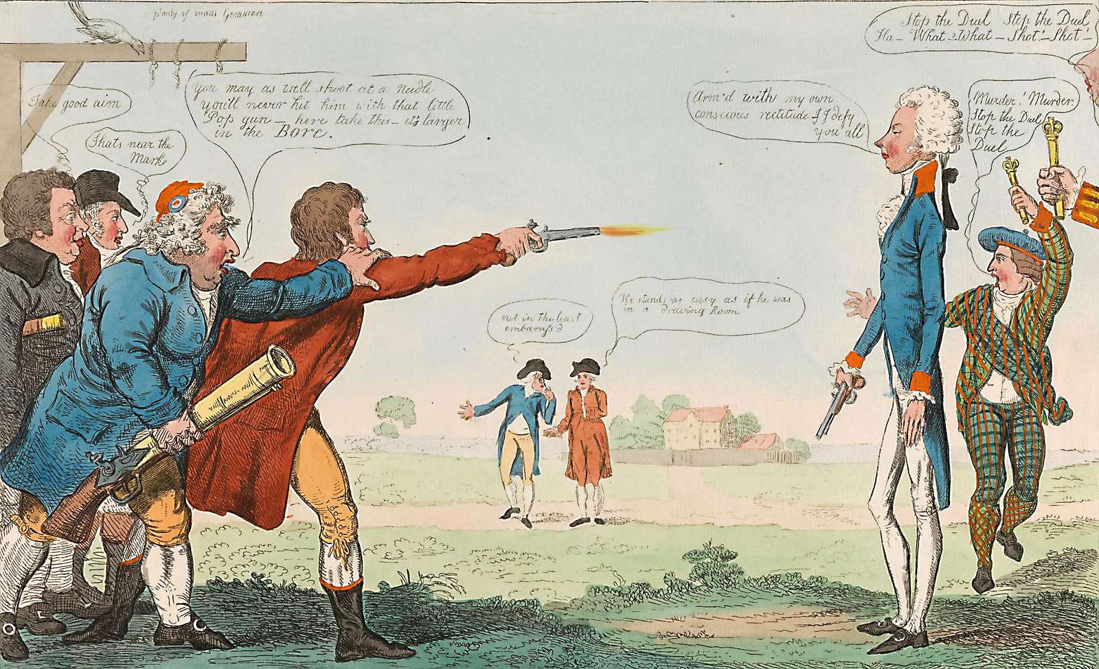 Cruikshank, R - 1798 - The Duel online puzzle