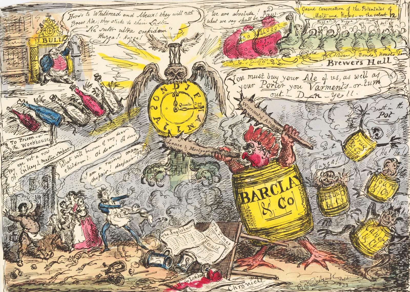 Cruikshank, R. – 1833 – Monopol puzzle online