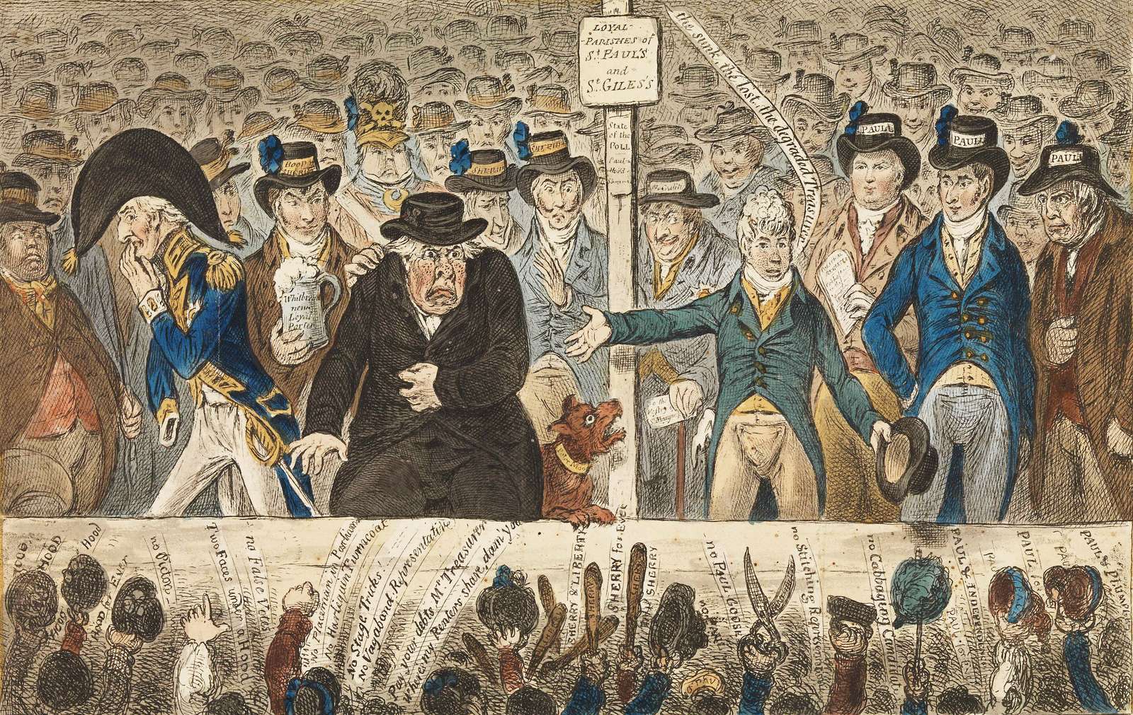 Cruikshank, G - 1806 - The Westminster Election online puzzle