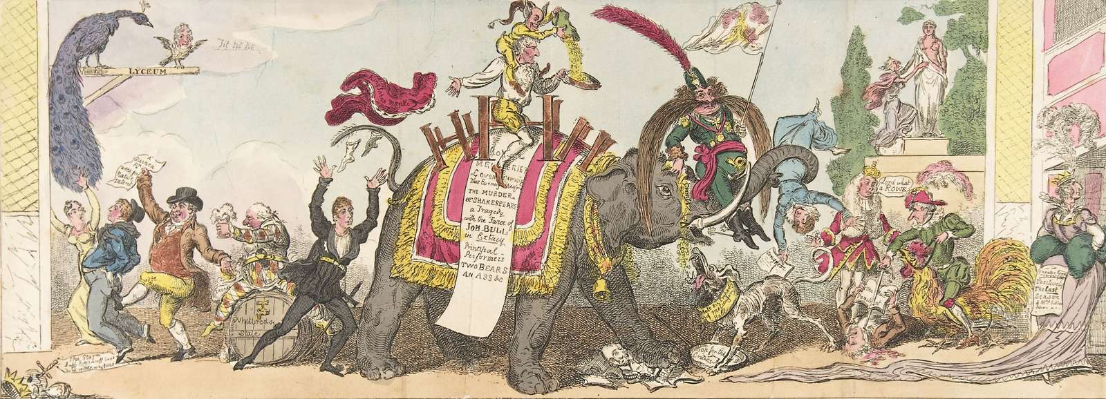 Cruikshank, G - 1812 - The dress rehearsal online puzzle