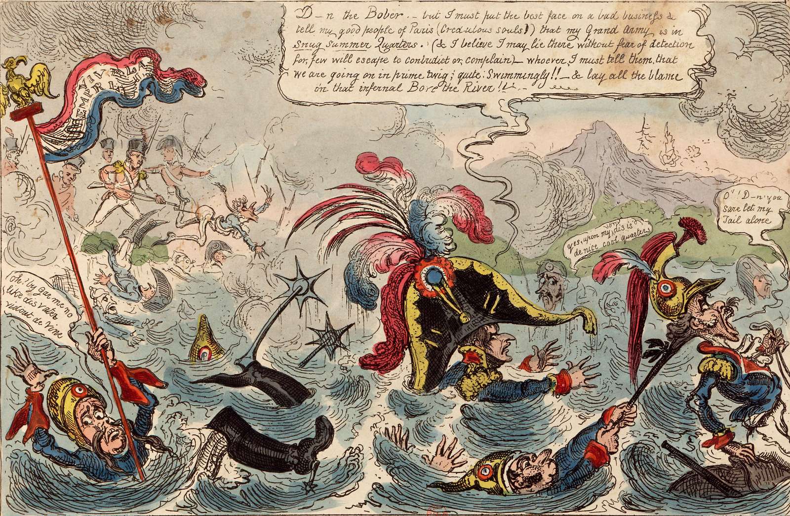 Cruikshank, G - 1813 - Cool Summer Quarters online puzzle