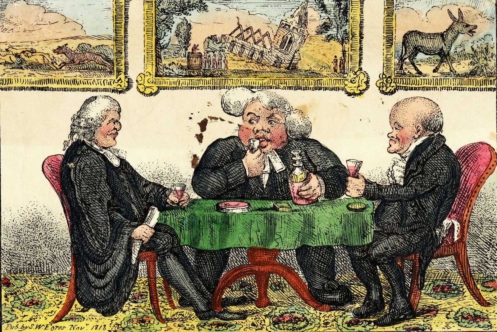 Cruikshank, G - 1818 - Avoid bad company jigsaw puzzle online